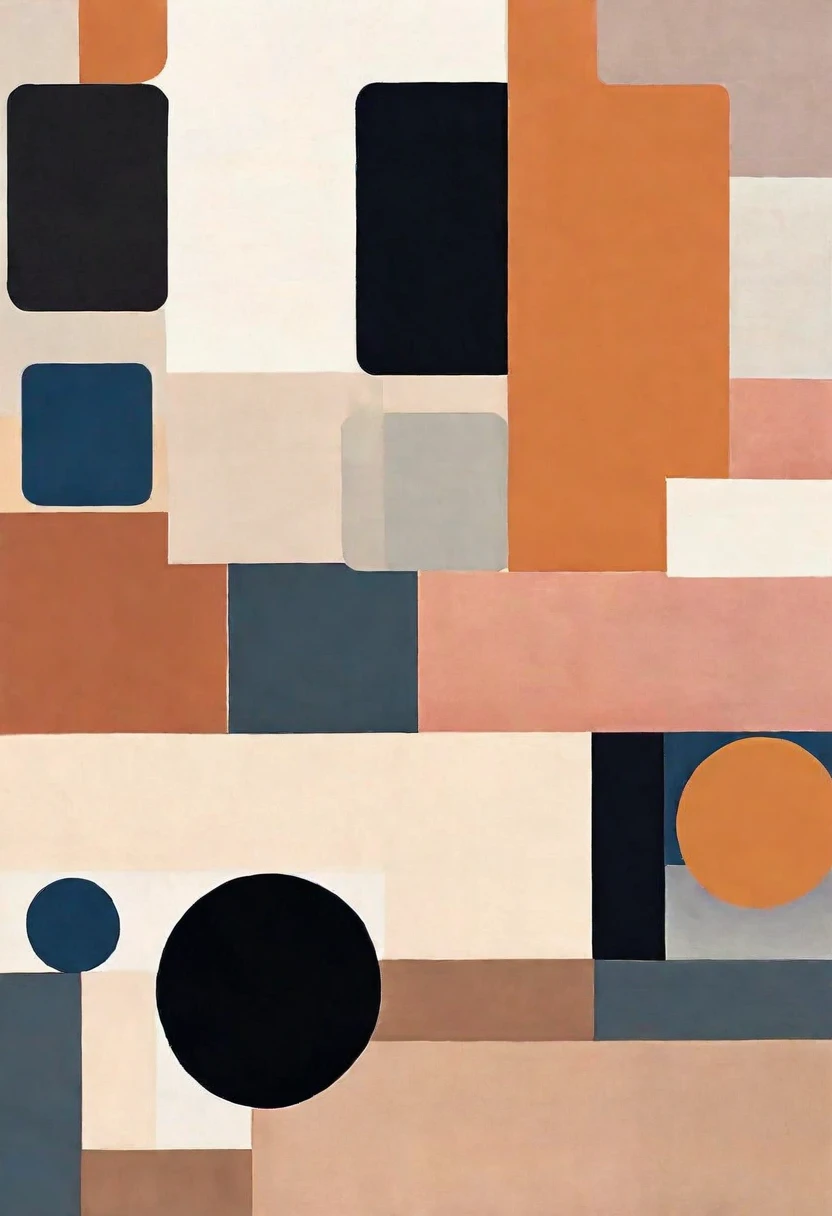 Minimalist style,Morandi color system,Solid color background,Abstract Art,Full of peace,The screen is full of support、encourage、The emotion of trust