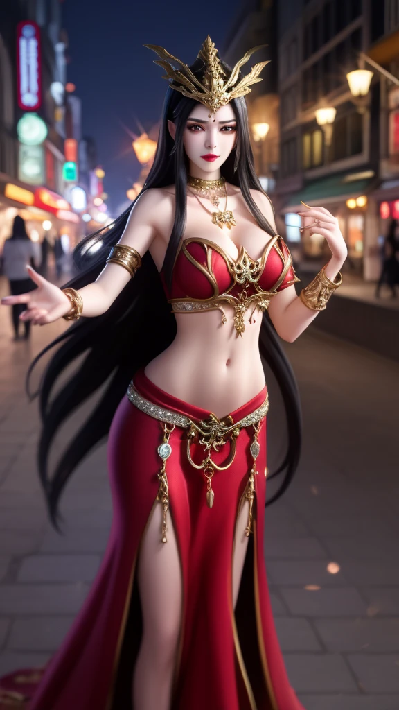 CG
1girl
bangs
bare shoulders
black dress
black eyes
black hair
blurry
blurry background
blurry foreground
bokeh
breasts
brown eyes
cleavage
closed mouth
depth of field
dress
hair ornament
jewelry
large breasts
long hair
looking at viewer
medium breasts
solo
upper body
very long hair