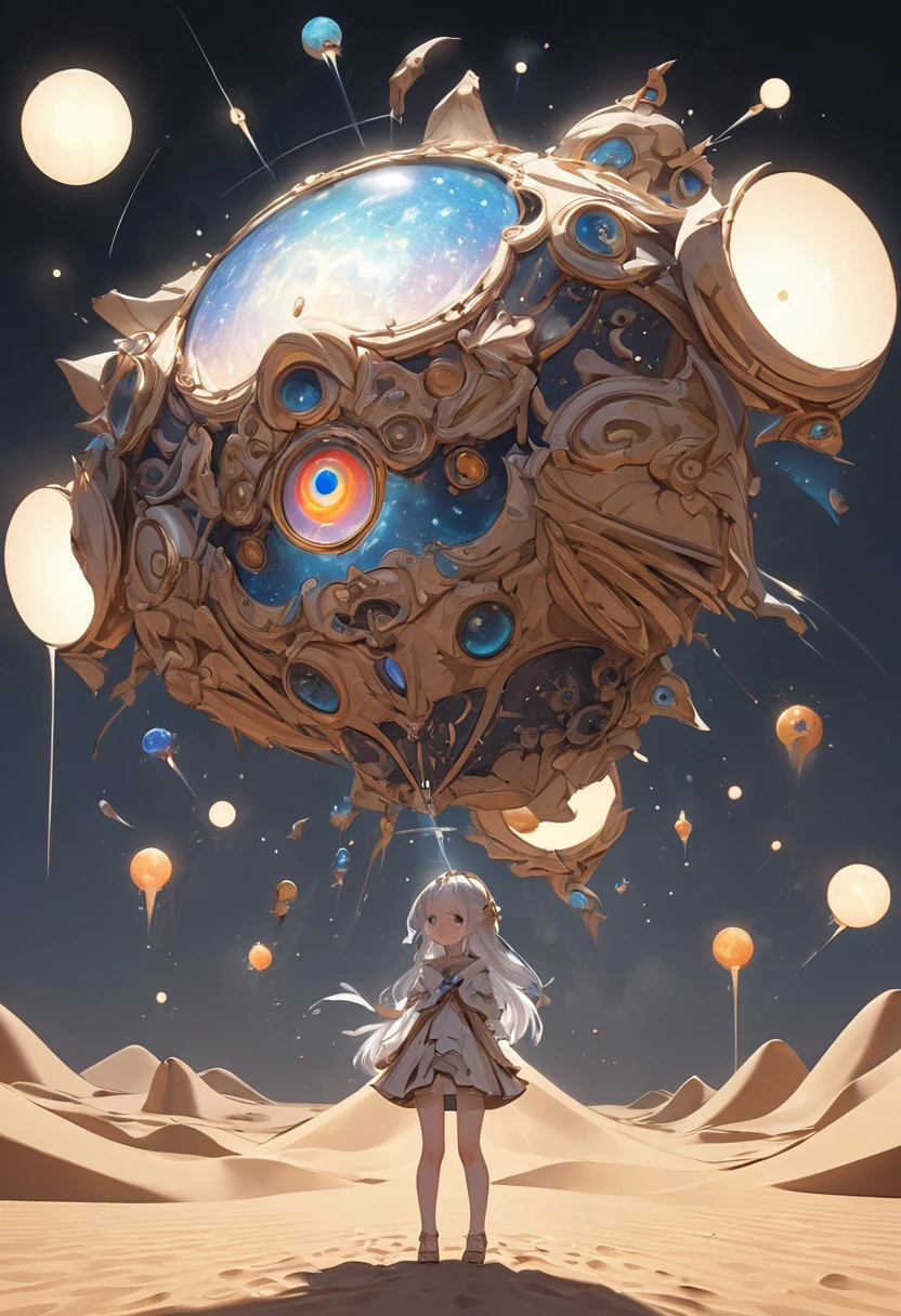 cute, Desert Princess, alone, Minimal deformation, Innocent, 
Blake Counting the celestial bodies in the aesthetic universe, Point and check, 
BREAK I frantically check my direction with my fingers、Predicting oases locations, 
BREAK cute構図, Absurd aesthetics, 
BREAK Professional spraying, High quality and exquisite texture, Detailed and precise brushwork, Detailed and vivid depiction, Anatomically correct, Absurd aesthetics, 
Breaking the highest quality, Highest Resolution, Octane Rendering, Epiretinal vision, 