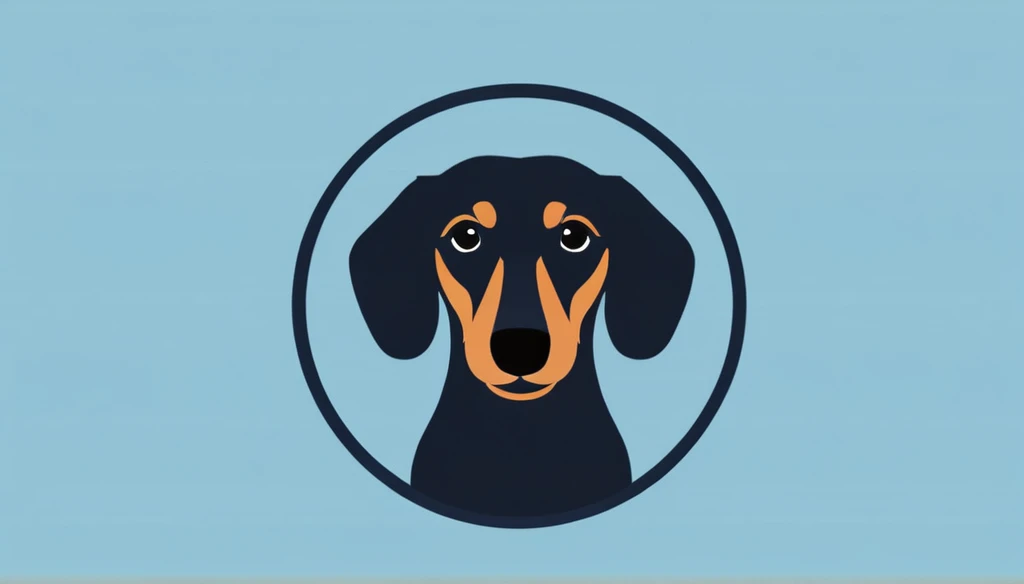 score_9, score_8_up, score_7_up, score_6_up, score_5_up, score_4_up, logo, 
A logo for a dog hottel, 
dachshundは舌を出してジャンプしている
(head portrait), ((light Black&brown dachshund' black ear:1.25), text "Y Bnma", dog on the text, under the roof , dog bowl, dog ball, dog toys around, happy dog, pastell colors (orange, dark blue, blue, brown), 
LogoRedAF
