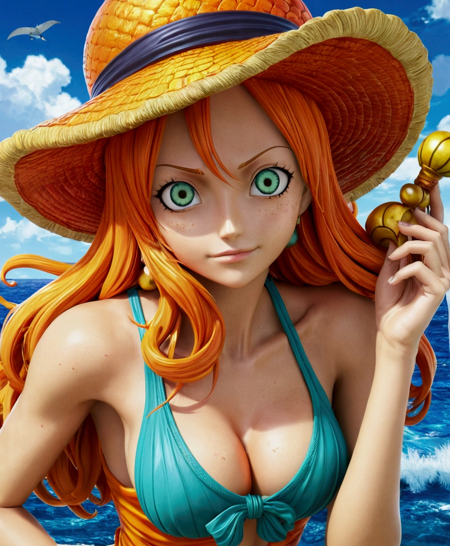 Nami from one piece getting creampied