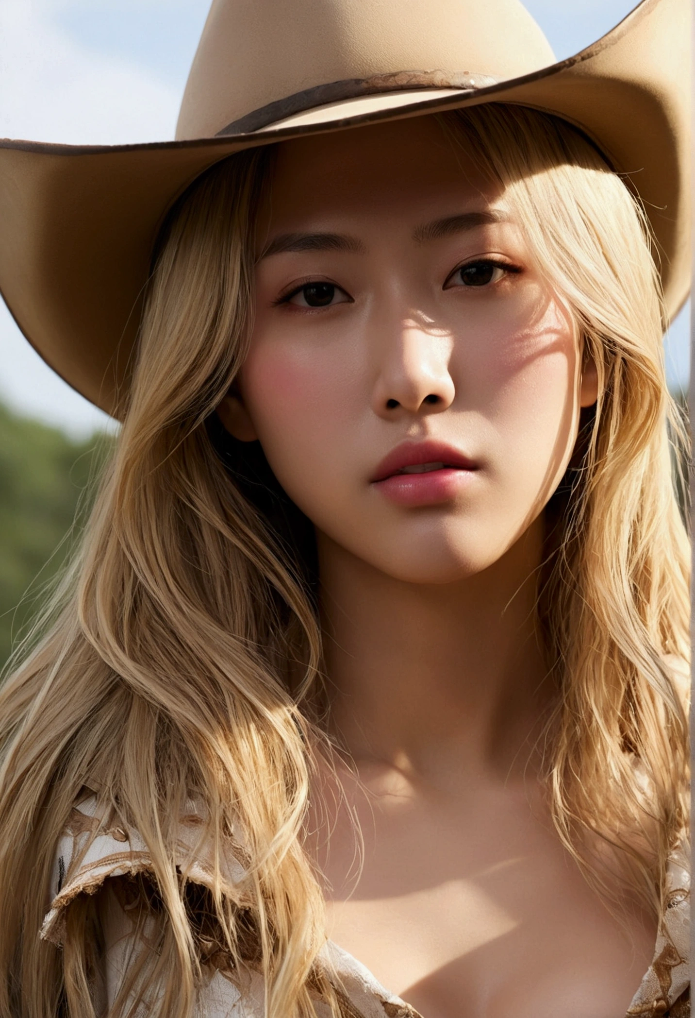 ((alone))、((Highest quality)), ((masterpiece)), ((Perfect Face))、((Cowboy Shot))、blonde、Long Hair、orgasm、Blushed、Sweaty all over、Ahegao、