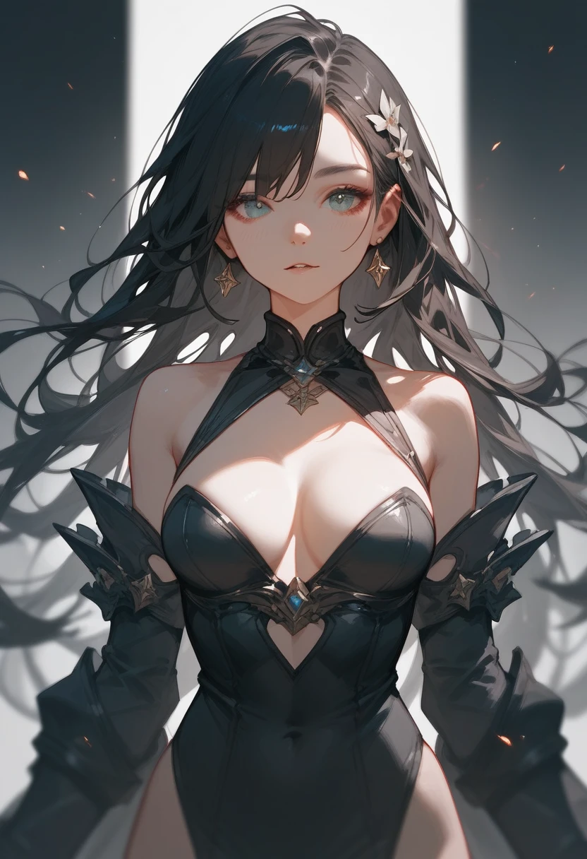 One girl, High resolution, Long Hair