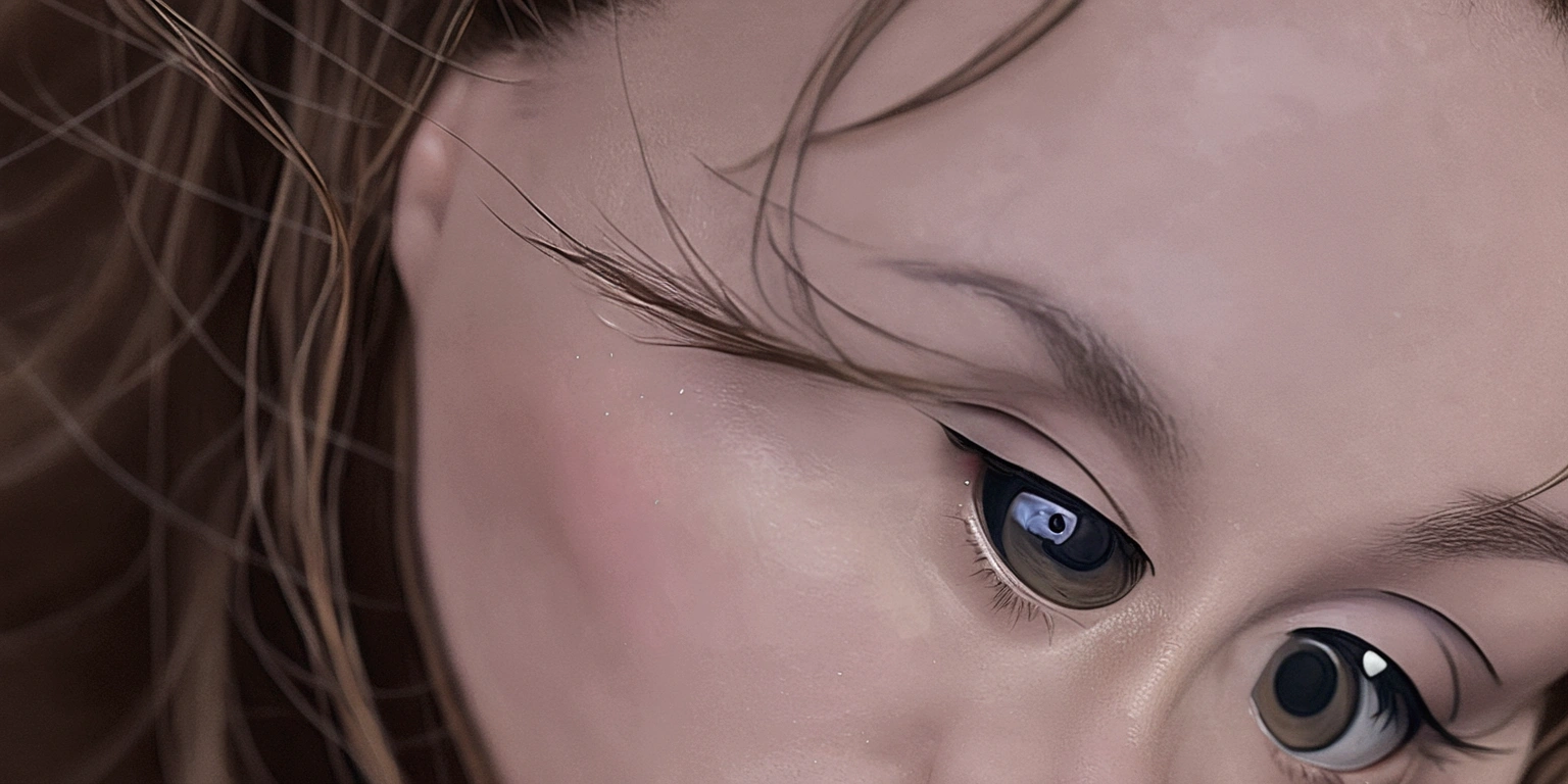 (tabletop:1.2), best qualityer, high resolution, (beautiful detailed eyes:1.6), extra detailed face, perfect lighting, extremely details CG、Women with long hair、Beautiful stools、Wily、The face is hidden by the hair、disheveled clothes、