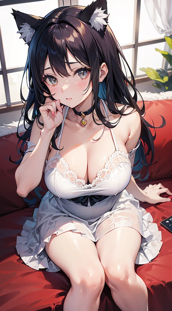 Married Woman，Mature women，mature body，Plump posture，Cat Girl，Cat Ear Girl，Cat ear hair card，Cat&#39;s Tail，Cat&#39;s Tail，sew，cosplay，猫爪Gloves，猫爪Gloves，sew，Become a，Swimsuit style，kneel，kneel在On the bed，kneel坐姿势，On the bed，kneel坐姿势，Duck sitting，Duck sitting，kneel在On the bed，Big breasts，Big Ass，An-type buttocks，Fat buttocks，Gloves，大Gloves，猫爪Gloves，猫Gloves，猫爪Gloves，兽爪Gloves，爪子Gloves，kneel坐，kneel，kneel着