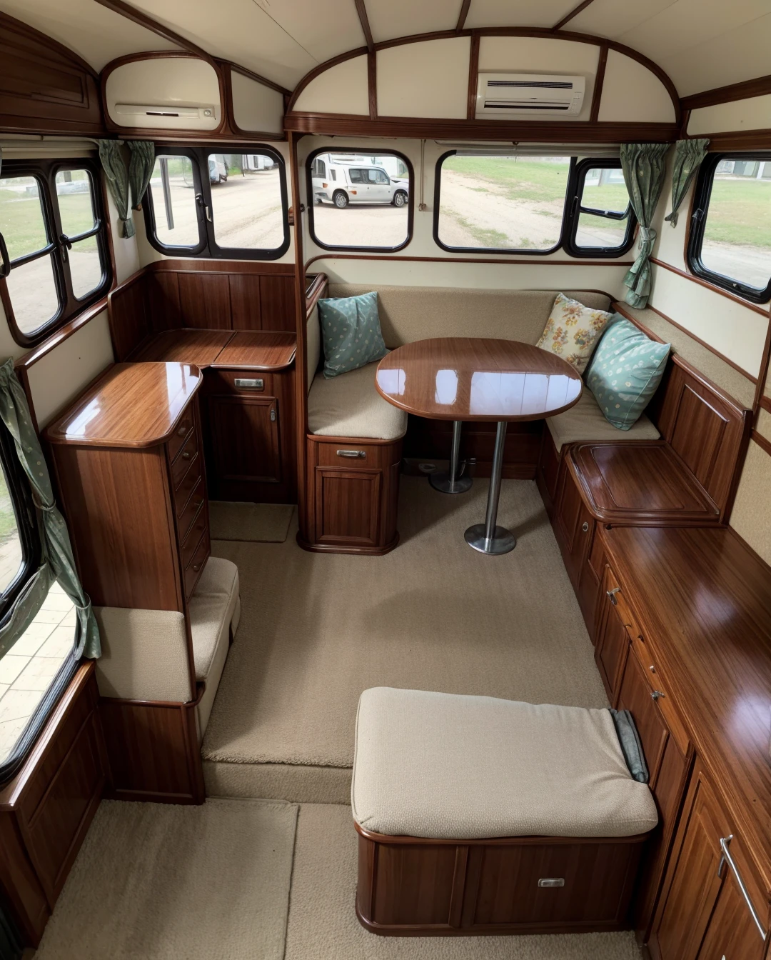 Vintage caravan