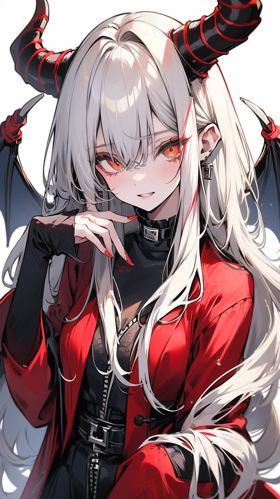 (Top resolution、Distinct_image)top-quality、A Japanese dragon girl 、masterpiece、highly detailed, half body, Semi-realistic、yellow eyes 、18year old, white hair,young 、Exquisite facial features、Facial features ,variation potrait, long hairstyles, teenage, cool , cold sharp eyes, An expression of despair., lifeless eyes, blood on face, , {Very detailed 8k CG unit wallpaper}, Handsome, solo, female, vampires, dark cloak , loyalty ,Japanese kimono, have dragon horns,
Sword, detailed eyes, beautiful eyes