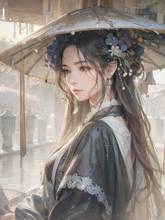beautiful detailed flowers and birds, detailed bird portraits,backlight, transparent textures, light brown color scheme, exquisite line art, (best quality,4k,8k,highres,masterpiece:1.2),ultra-detailed,(realistic,photorealistic,photo-realistic:1.37),studio lighting,ultra-fine painting,sharp focus,physically-based rendering,extreme detail description,professional,vivid colors,bokeh,elegant,intricate,delicate