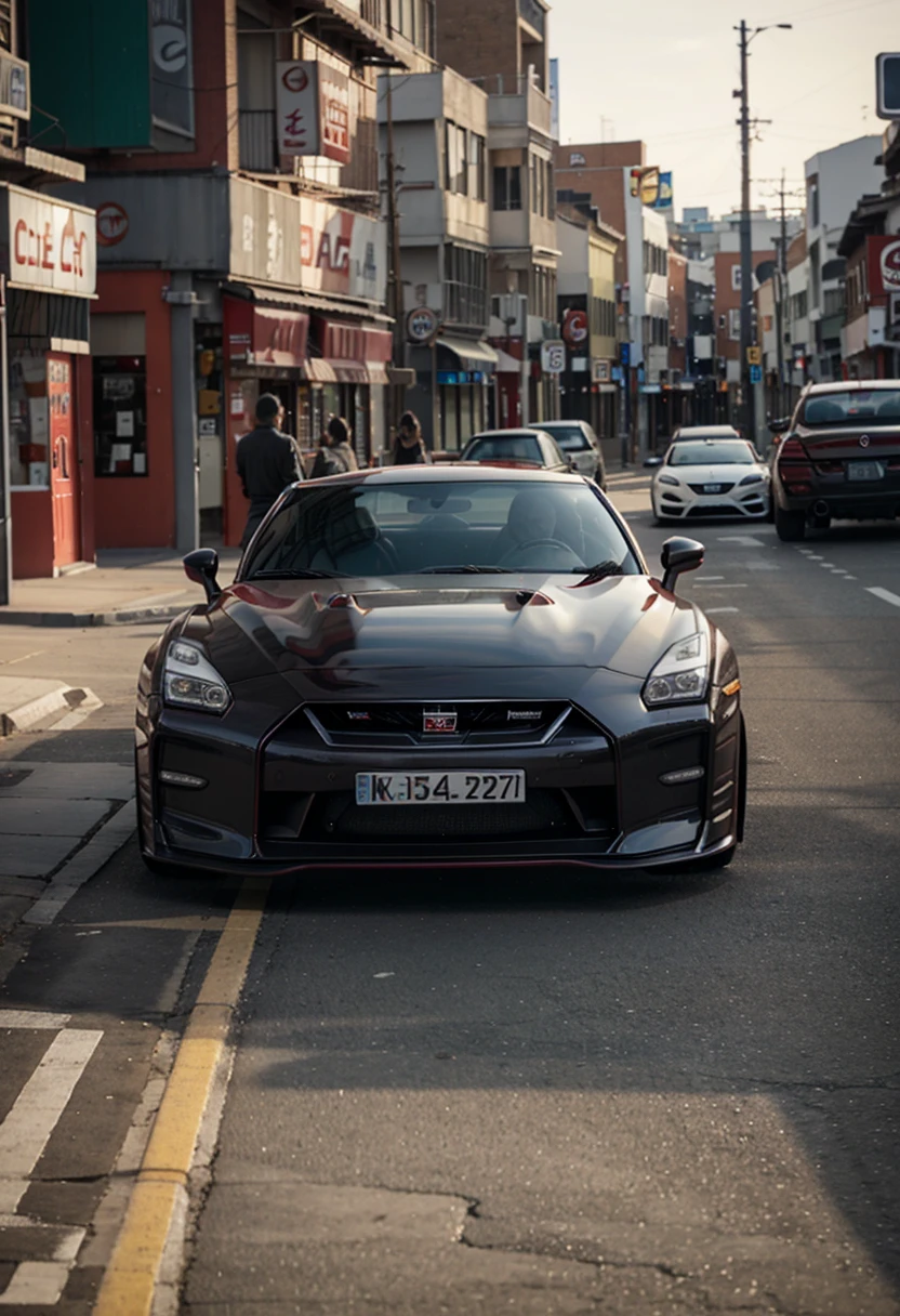 Red Nissan gtr, soo realistic
