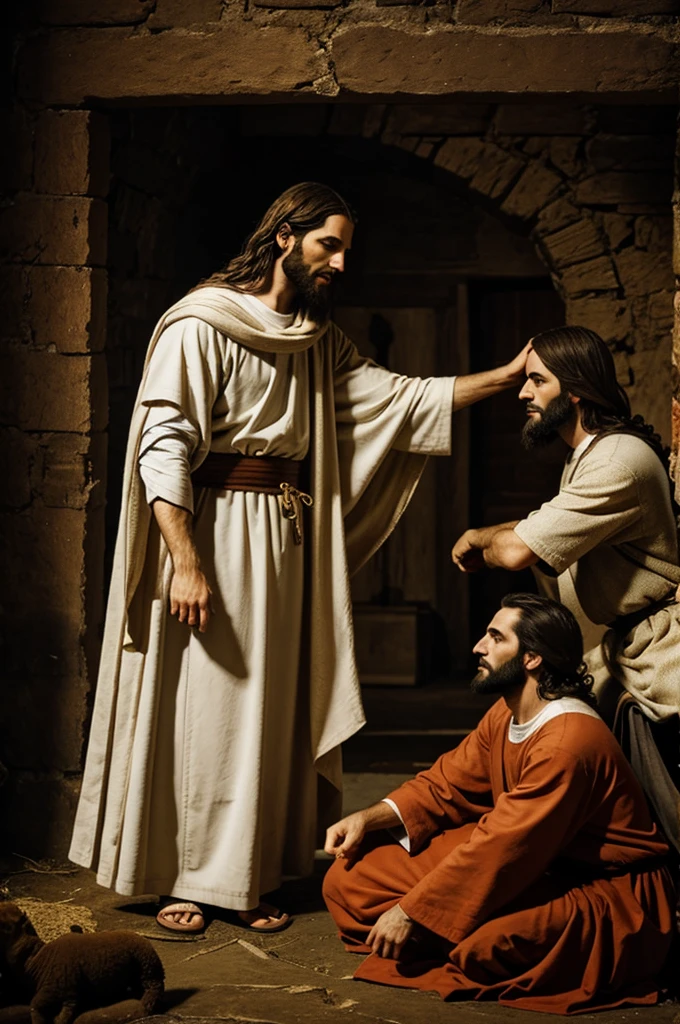 The lamb and Jesus Christ 
