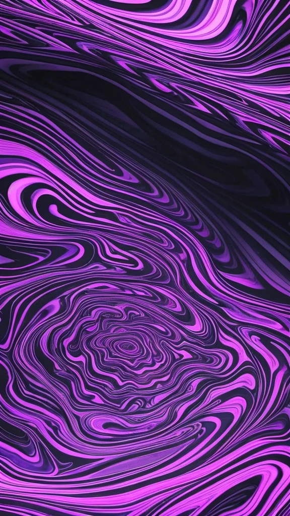 a purple and black abstract painting with a pink light, evil inky swirly ripples, very trippy and abstract, lsd waves, psychedelic waves, trippy mood, made of liquid purple metal, swirly magic ripples, dmt ripples, swirly vibrant ripples, swirling liquids, infinite psychedelic waves, abstract, lsd ripples