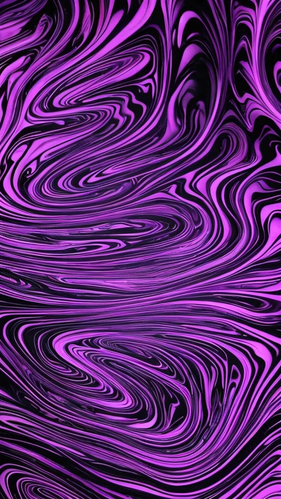 a purple and black abstract painting with a pink light, a microscopic photo by Daniel Chodowiecki, flickr, generative art, evil inky swirly ripples, very trippy and abstract, lsd waves, psychedelic waves, trippy mood, made of liquid purple metal, swirly magic ripples, dmt ripples, swirly vibrant ripples