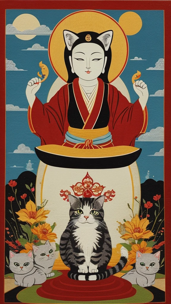 Cat Jizo Bodhisattva