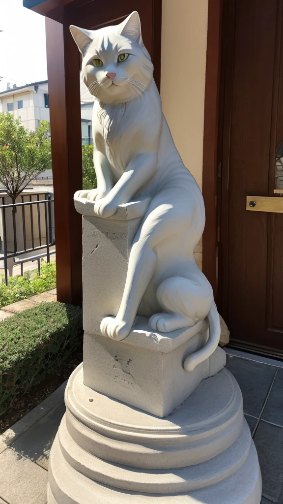 Cat Ashura Statue
