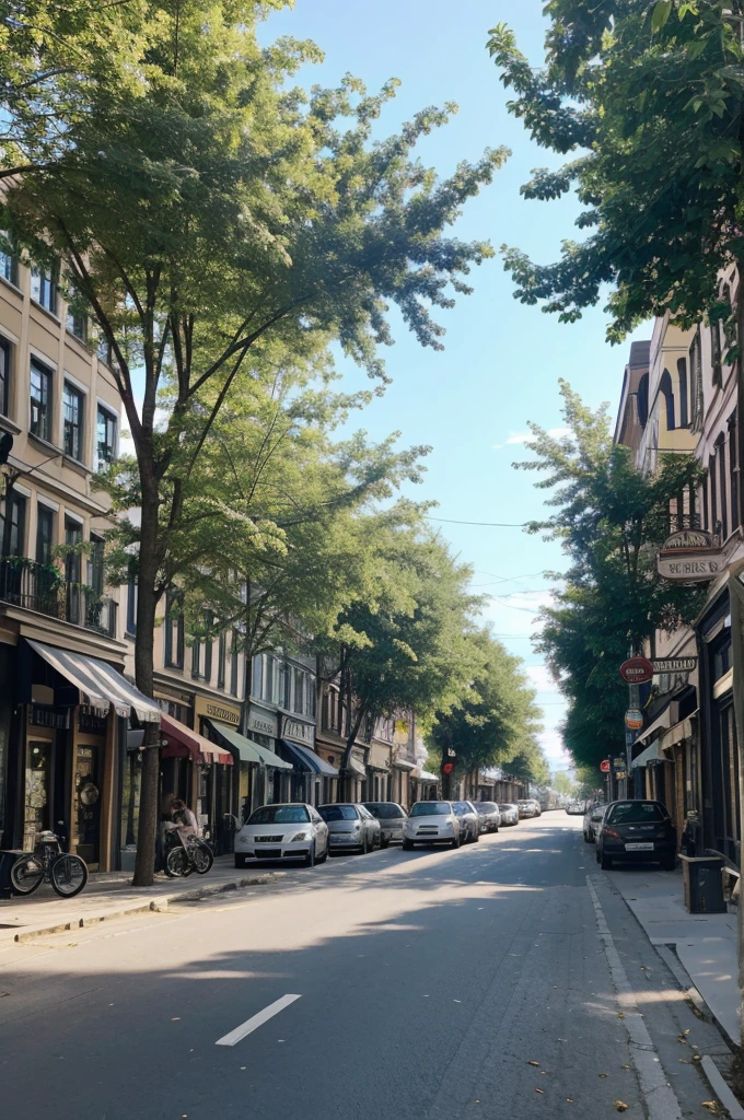 Visuals: Sunny morning in the quaint town. Zara runs through the streets, greeting neighbors