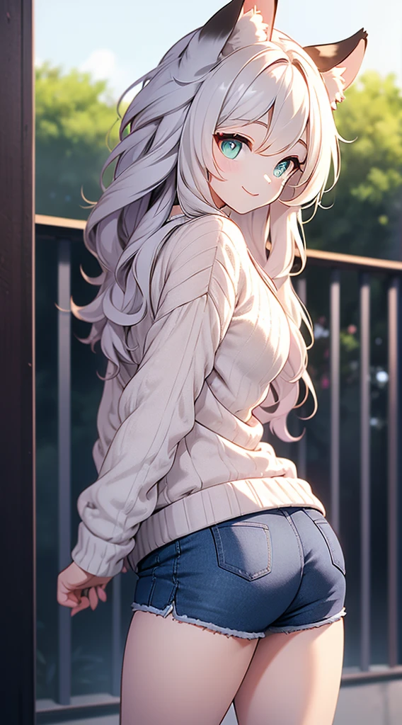 Upper body close-up,Close-up above the waist,Close-up,Cat Girl,Cat Girl,Cat ear女孩,Married Woman,Mature,Female mature,Big Ass,Fat Ass,Smile,gentle,cute,Mature,Female mature,Legs open,Legs apart,,Lift your butt,Standing,Pants,shorts,shorts,shorts,Big breasts,Big breasts,shorts,sweater,sweater,sweater,Cat ear,Cat's Tail,Fantasy style clothing,cosplay,Long hair,braid,Married Woman发型,sweater,Fur collar,Fluffy collar,毛绒Gloves,Gloves,毛绒Gloves,paw,毛绒绒paw,Claw,Close-up above the waist,Close-up,Close-up above the waist,Upper body close-up
