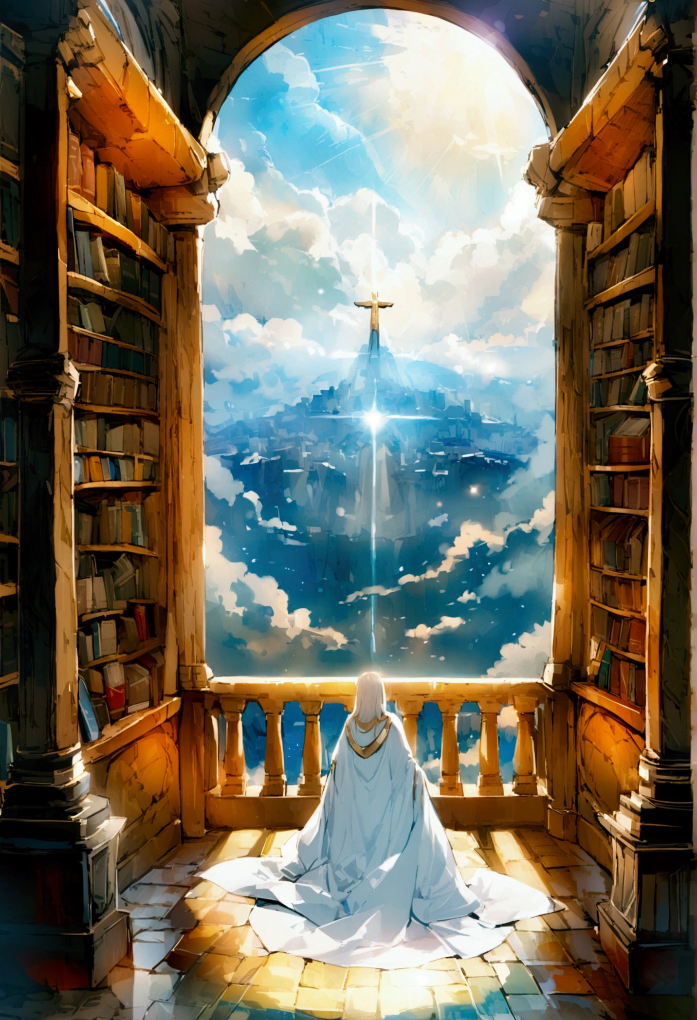 Bible、godの言葉、truth、Book、heaven、glory、The Kingdom of the Millennium、happiness、Shine、god、White robe、