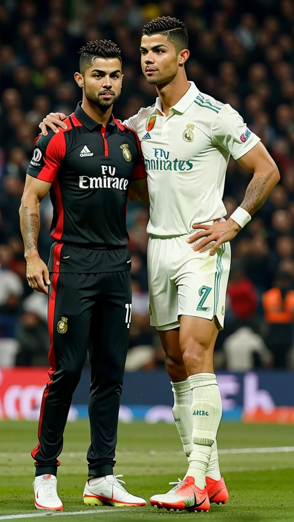 Cristiano ronaldo with virat kohli 