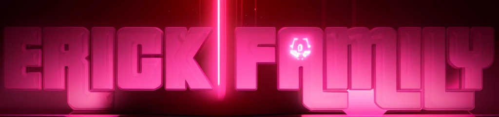 a close up of a red text that reads erick family, glowing pink face, miniature faking, 4 k hd fur face!!!, pink girl, fractalpunk, fuschia skin, pink waterfalls, vgbftk, pink skin, dark - fantasy, vfxfriday, fbx