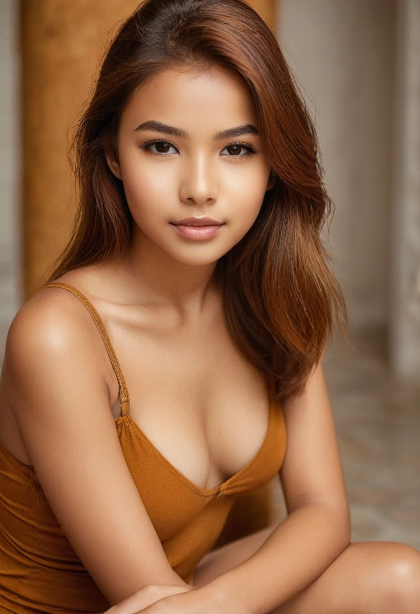 3 Indonesian girl,sexy pose,hyper realistic,hyper details 