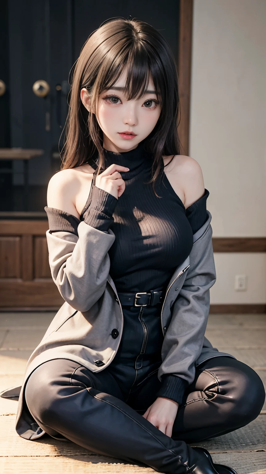 (最高qualityのディテール)、Realistic、8K Ultra HD、High resolution、(One Girl:1.2)、The 超detailedな、高qualityのテクスチャ、Intricate details、detailed、非常にdetailedなCG、高qualityの影、detailed 美しく繊細な顔、detailed 美しく繊細な目、Written boundary depth、Ray Tracing、20th Generation、Cute K-Pop Girls、(The Face of Ulzan in Korea)、Thin face、(Urzan-6500-v1.1:0.6)、PurerosFace_v1、Glowing Eyes、Perfect body、 Viewer Display、(最高qualityのディテール:1.2)、Realistic、8K Ultra HD、High resolution、(One Girl:1.2)、The 超detailedな、高qualityのテクスチャ、Intricate details、detailed、非常にdetailedなCG、高qualityの影、detailed 美しく繊細な顔、detailed 美しく繊細な目、Written boundary depth、Ray Tracing、20th Generation、Cute K-Pop Girls、(The Face of Ulzan in Korea)、Thin face、(Urzan-6500-v1.1:0.6)、cheek、Glossy Lips、、High resolution, Best image quality, 最高quality, Realistic, 超detailedな, Photo realistic, 4K 8K Ultra HD Full Color RAW Photos, Fujifilm(Medium format), Hasselblad, Carl Zeiss, Incredible dynamic range photography(utility_art：Smooth-768:1.1),High resolution, High pixel count, 明確なdetailed, Clear images, Natural color reproduction, Noise Reduction, High fidelity, quality, Software Improvements, Upscaling, Optimized Algorithms, Professional-level retouching,

1. Oversized coat:

The coat is、Choose an oversized design that covers from shoulders to knees.。Color is classic navy or black、or warm khaki or beige, hang on.、Choose colors that match the season。
2. Knitted sweater or turtleneck:

To protect yourself from the cold、Knitted sweater or turtleneckを選択してください。Match the texture and color of the knit to the coat.。
3. Wide leg pants:

For pants, Choose a wide-leg design、Combines ease of movement and style。Denim in dark tones or black trousers will look good.。
4. Knee-high boots:

What is included in an oversized coat、足首からふくらはぎまでカバーするKnee-high bootsとの組み合わせ。Boots are black or dark brown and chic.、Gives a stylish impression。
5. accessories:

シンプルなゴールドまたはシルバーのaccessoriesを選択してください、Add elegance to your outfit。for example、Long necklaces and large earrings are recommended.。
6. Handbags:

Handbags、Choose a color that matches the tone of your outfit.。Shoulder bags and tote bags are convenient and stylish。
7. Compensateと髪型:

Compensate, Choose natural colors that flatter your skin。Wavy Hair、By creating loose curls、Appeal to softness。