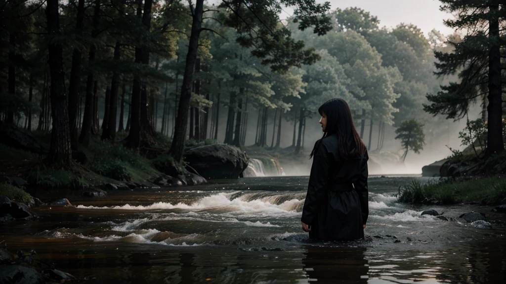 Mysterious beautiful scene