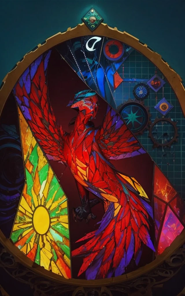 add more gears, and give the cracks more of a broken look