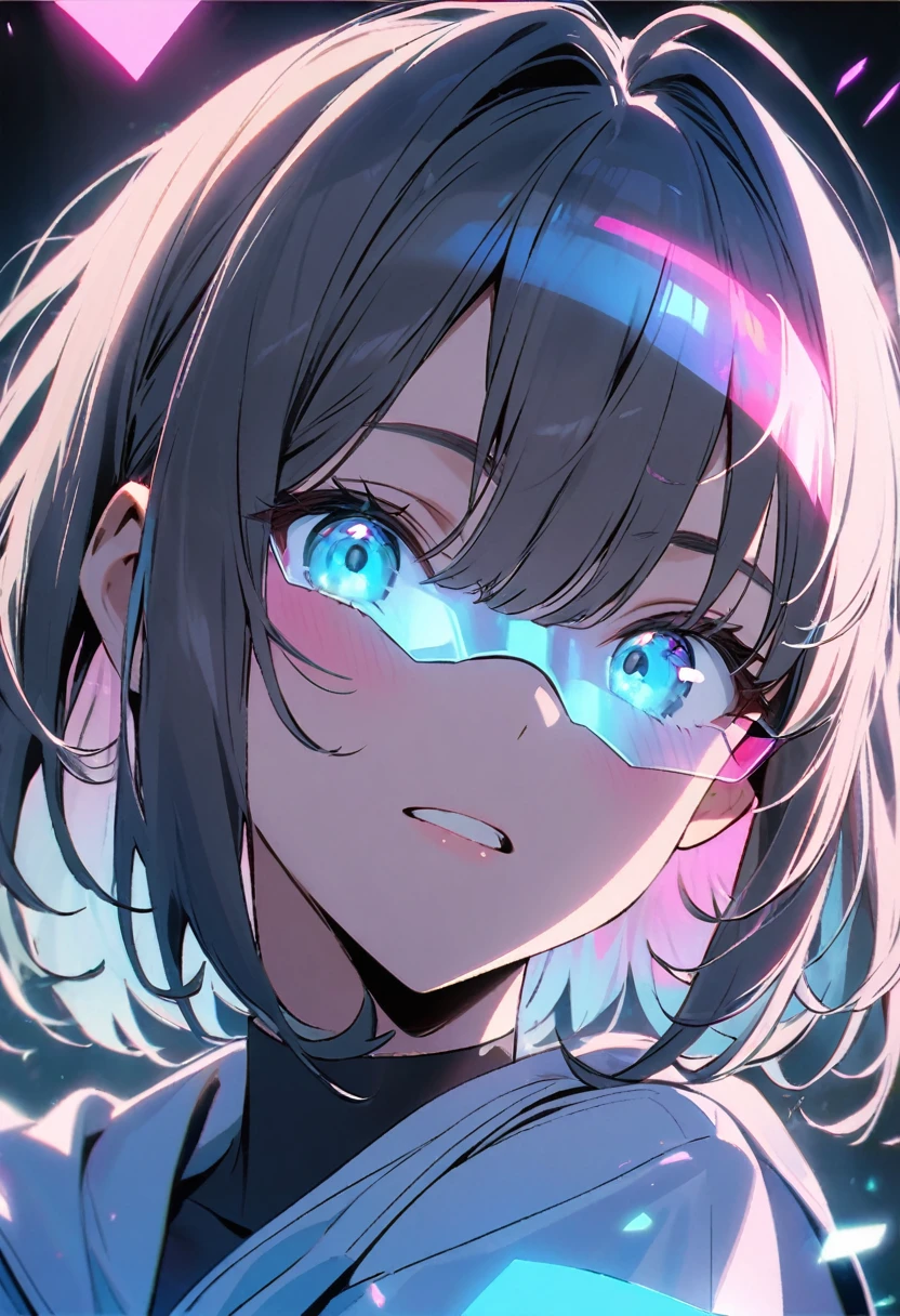 Holographic glow effect
