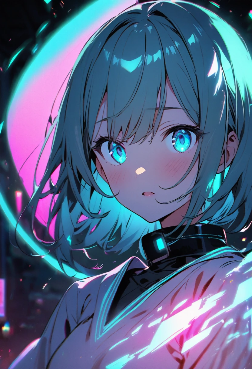 Holographic glow effect