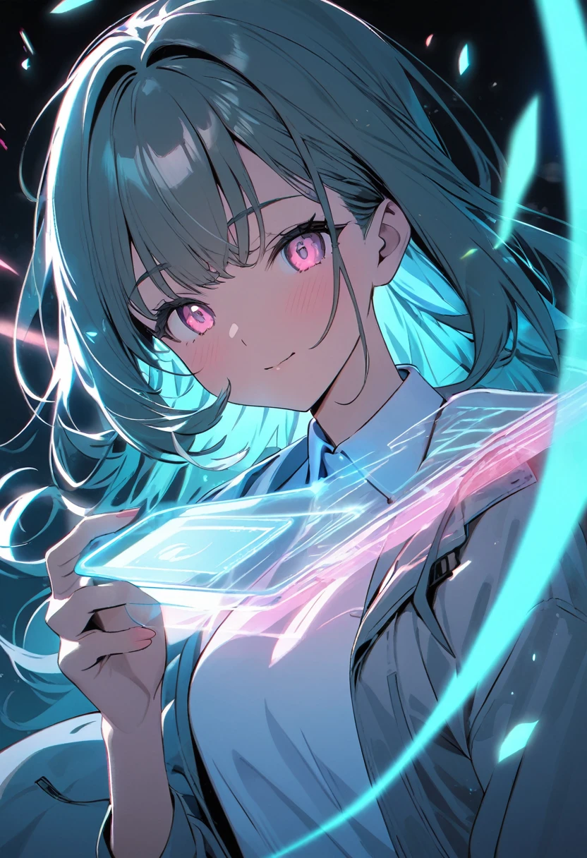 Holographic glow effect