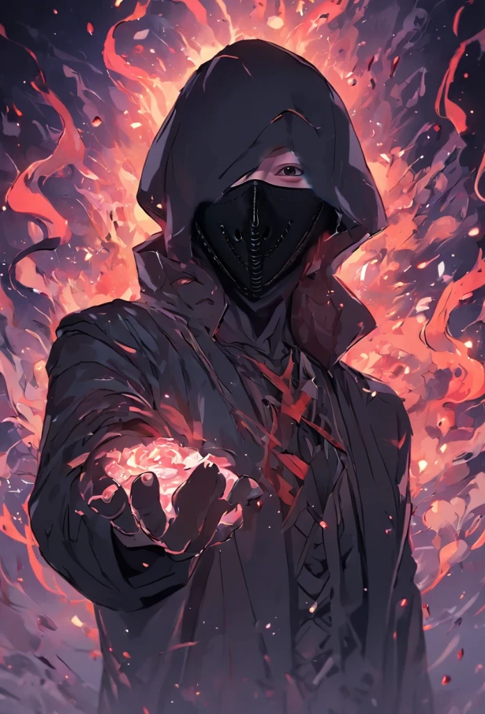 Masked man