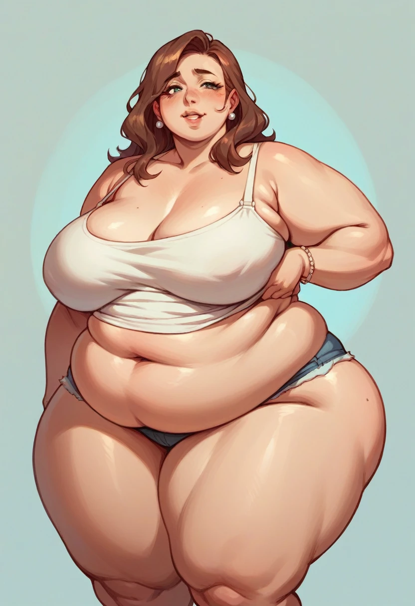 Fat obese sssbbw mother 