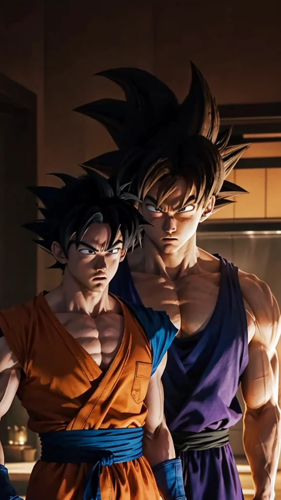 Goku and friza fight