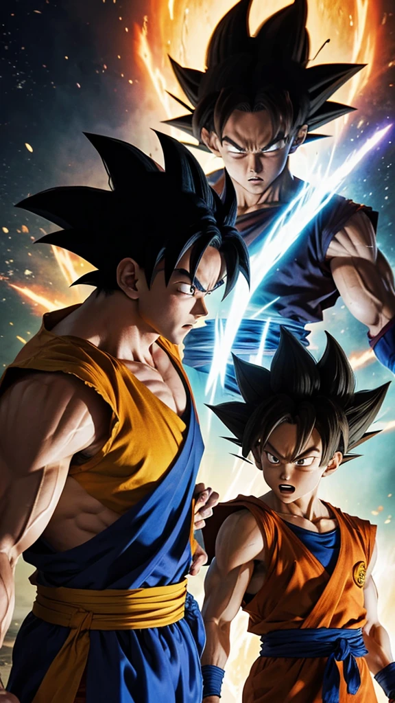 Goku and friza fight 