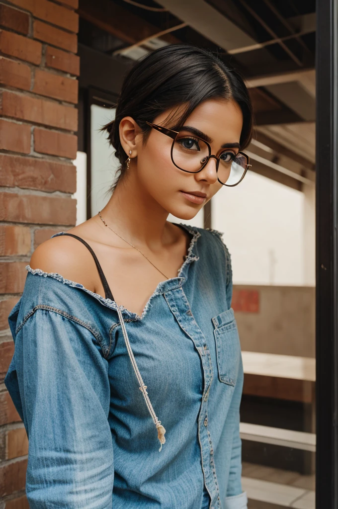 Bal in broken glasses