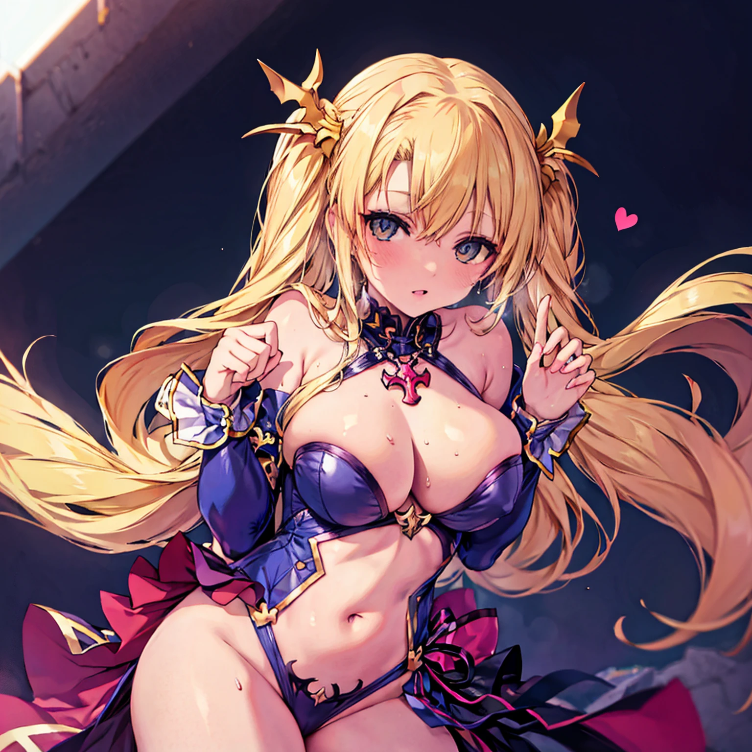 (masterpiece),(Highest quality),(Super detailed),(Best illustrations),(Best Shadow),(Absurd),(Detailed Background),(so beautiful), 16K, 4K, (so beautiful)Bradamante, One person, alone, curvy, Big Breasts, , , Blonde, , fluorescent pink eyes, , , , (Oculogyric crisis), , Perfect figure, heart-shaped pupils, BDSM, , paw pose, Arched back, tongue out, , , orgasm, afterglow, erotic smile, , Beautiful nipples, pussy, , , Sexy posture, , , (cross-eyed), (rolling eyes), , water eyes, tears, , , , , saliva trail, , shiny skin, , , , ahegao, BREAK, , Dramatic lighting, Psychedelic Background, Clear liquid, , night, Sex slave, drugs, Torrent of Light, mysterious, spoken heart,