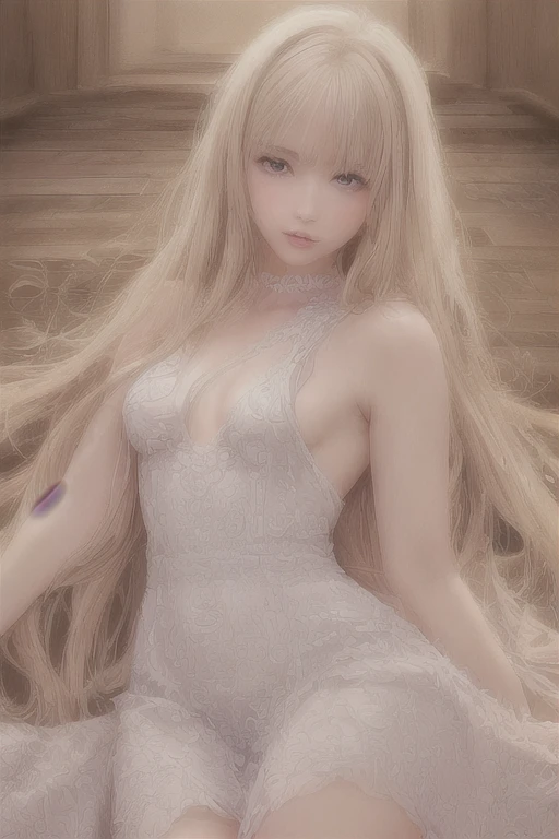 (Highest quality,8k,Ultra-high resolution,masterpiece:1.2),Very detailed,(Realistic,photoRealistic,photo-Realistic:1.37),(Slender body:1.5),((small breasts:1.5),Very detailed肌と顔の質感:1.3, Ultra detailed face, Detailed hands and fingers, Beautiful attention to detail,Beautiful lip detail,girl with beautiful eyes, Anime girl in a cute dress, Cute anime wife in a nice dress, Detailed digital anime art, Wearing a dress, everyone, Beautiful Anime Girls, Cute Anime Girl, Smooth anime art, Anime Style, Vibrant colors, Soft lighting, Beautiful eyes drawn in detail, Beautiful cleavage,