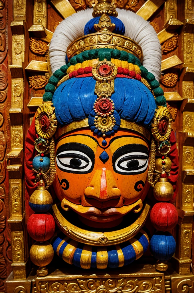 Create a Hindu god jagannath image 