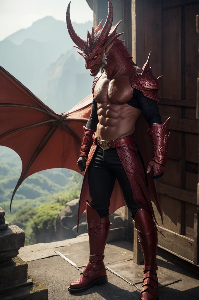 Dragon Boy Standing Picture