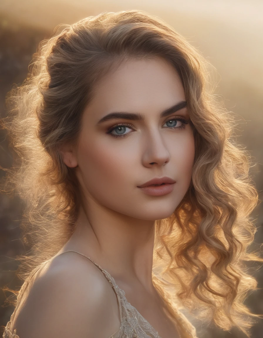 a beautiful woman, ultra realistic 4k hd, photorealistic, realistic skin and facial features, beautiful detailed eyes, beautiful detailed lips, extremely detailed face, long eyelashes, elegant dress, flowing hair, natural lighting, intricate details, hyperrealistic, highly detailed, masterpiece, cinematic, dramatic lighting, warm color tones