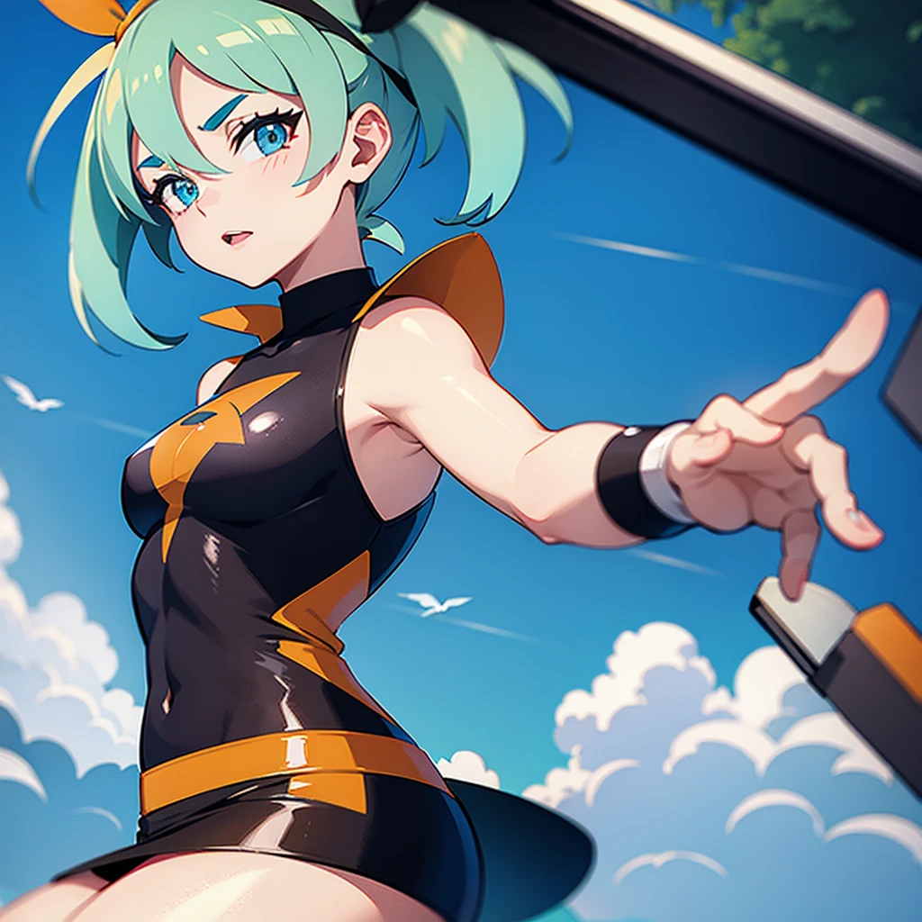 Bea from pokemon sword and shield