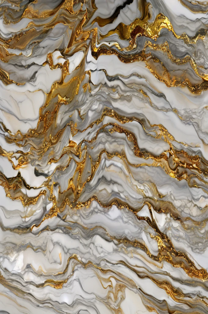 389^(3),mixed texture,((polished stone)), realistic,(( white carrara marble)),((gold)),((copper)),(( realistic colour)),fractal,photographic,ultra high resolution,hyperdetailed, masterpiece, 3d modelling, digital art.