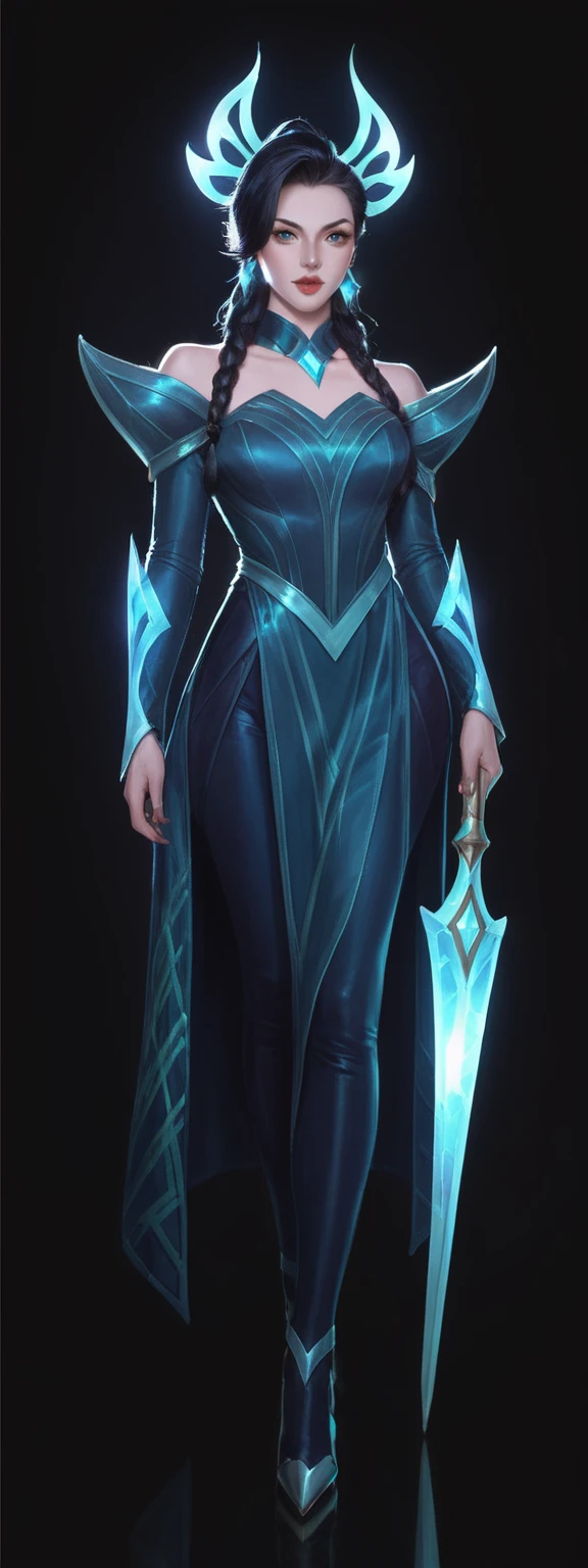 realistic, score_9, score_8_up, score_7_up, score_6_up,
1girl, solo, from front, full body, Vayne \(league of legends\), black background, makeup, sidelighting, backlighting, glowing,