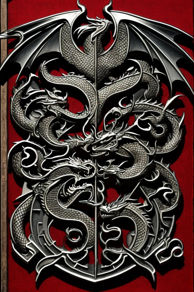 Dragon symbol, coat of arms