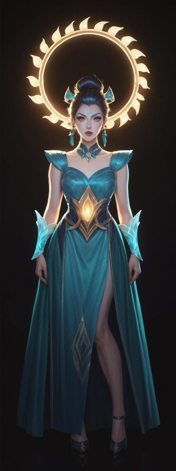 realistic, score_9, score_8_up, score_7_up, score_6_up,
1girl, solo, from front, full body, Yasuo \(league of legends\), black background, makeup, sidelighting, backlighting, glowing,