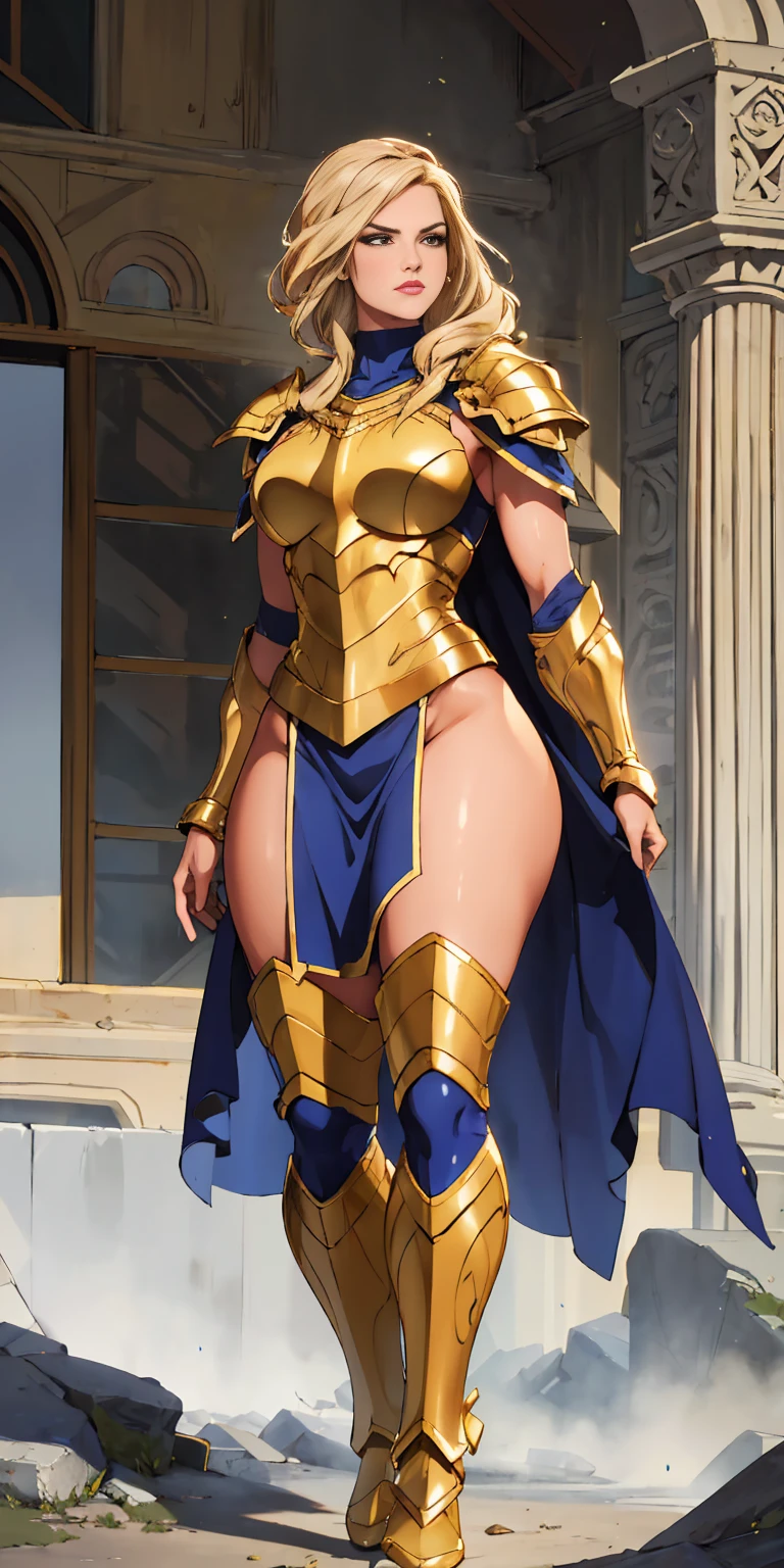1 Girl (implying one person, likely female)
Full Body: Standing with perfect symmetry
Muscular Build: Strong and defined physique
Turned Arms: Muscular arms positioned behind her back
Theme:
Epic Fantasy: Set in a fantastical world
Asgard: Inspired by Norse mythology (can be subtle or more prominent)
Valkyrie/Lady Knight: Combining elements of a fierce warrior and noble protector
A motif incorporated into her armor, clothing, or environment (tiger stripes, or a tiger pelt cloak)
Visual Style:
Hyper Realistic: Incredibly lifelike detail
Masterpiece: Exceptional quality
8K Resolution: Sharp and high definition
Detailed Drawing: Intricate and richly textured
Superior Quality: The best possible rendering
Epic Composition: Dramatic and visually stunning