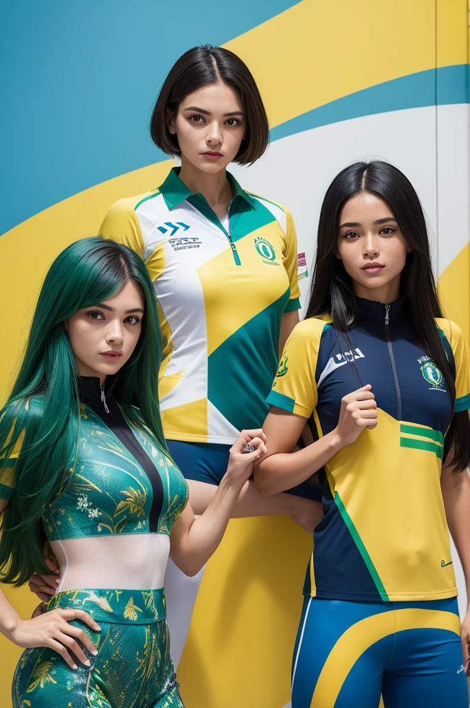 Uniforms for Brazilian Olympic cerimonial men e women athletes inspired by French haute couture brands like Gyvanvhy or Dior. Delicate prints of Brazilian birds reference. Terno azul ou verde e pequenos detalhe em amarelo.