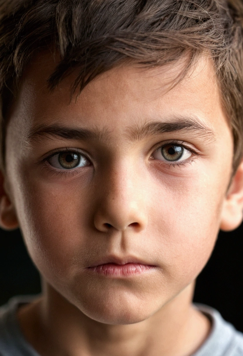 Image of a boy facing front