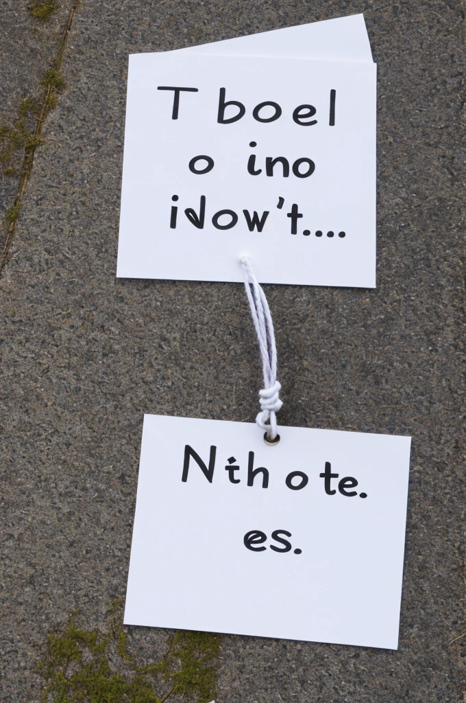 The note is down.