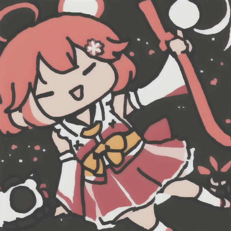 Highest quality,Absurd resolution, One girl,alone, Miko 2, sakura miko,